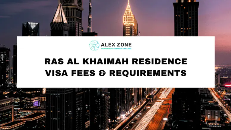 Ras Al Khaimah residence visa fees