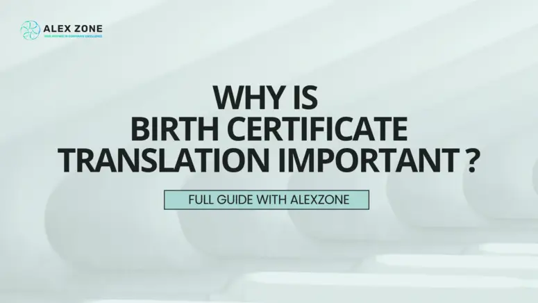 Birth Certificate Translation and Notarized